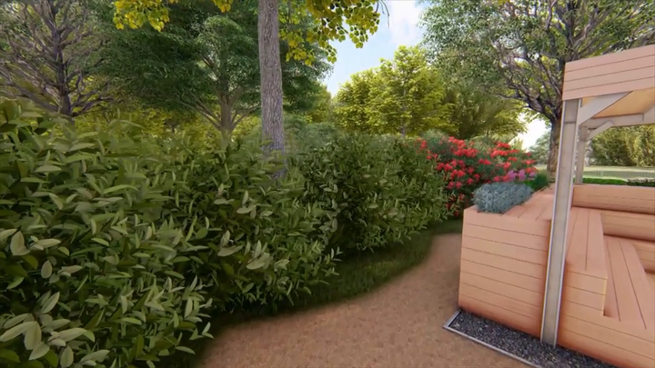 Nova zahrada - cervienka